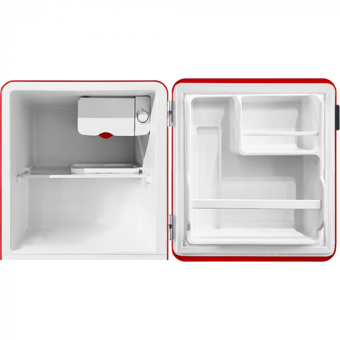Frigider minibar VORTEX VM5SRD01M, 47 l, H 50 cm, Clasa E, rosu [2]