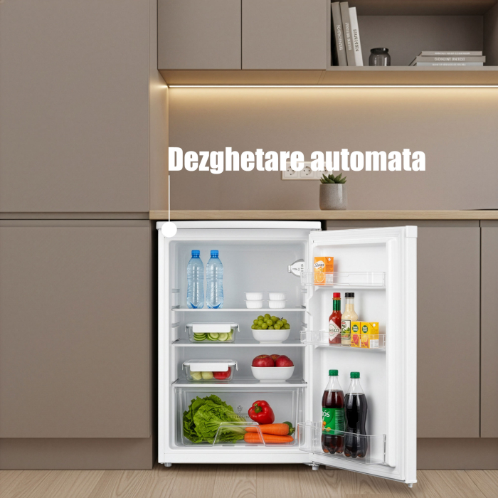 Frigider-racitor Samus SR177E, 131 l, Clasa E, Alba [6]