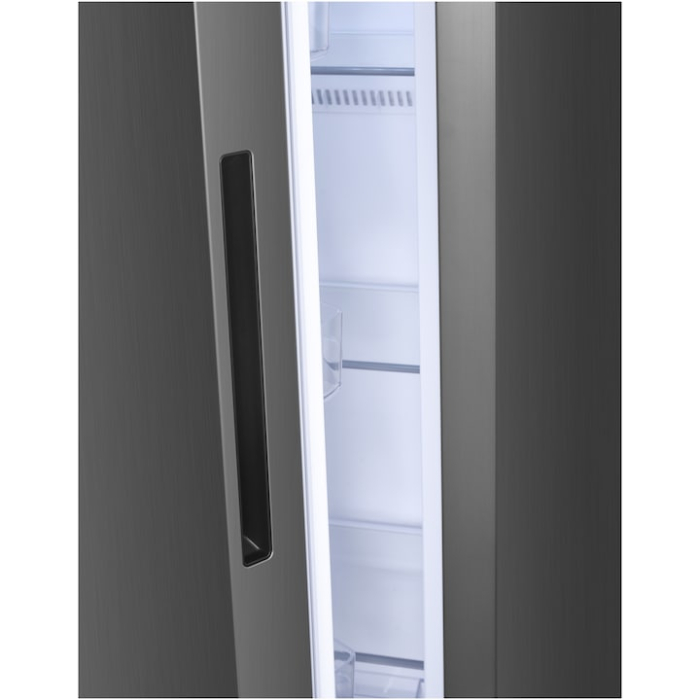 Frigider Side by side Heinner HSBS-H439NFXWDE++, 439 l, No Frost, Clasa E, Display, Dozator de apa, Functie smart, Functie congelare si racire rapida, H 176.5 cm, Aspect inox [4]