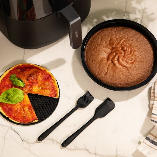 Friteuza cu aer cald, fara ulei Cecotec  1700W, 6L, Control tactil, Negru [2]