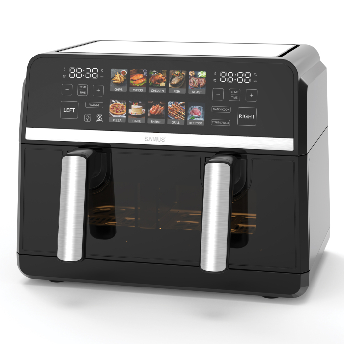 Friteuza cu aer cald Samus AF9BIG-S2500DW, 2500 W, 9 l [2]