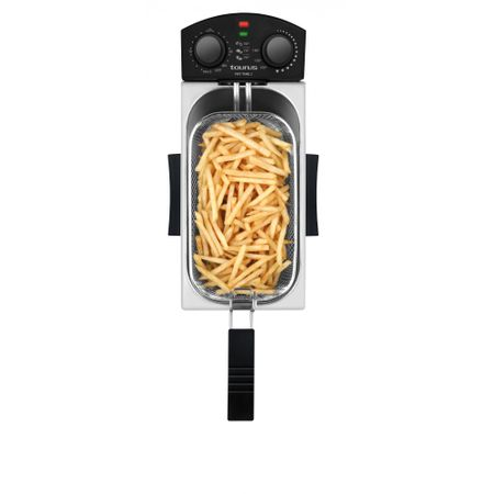 Friteuza Taurus Fry Time 3, 2100 W, Timer 30 minute, Termostat reglabil, Integral detasabila (INOX) [3]