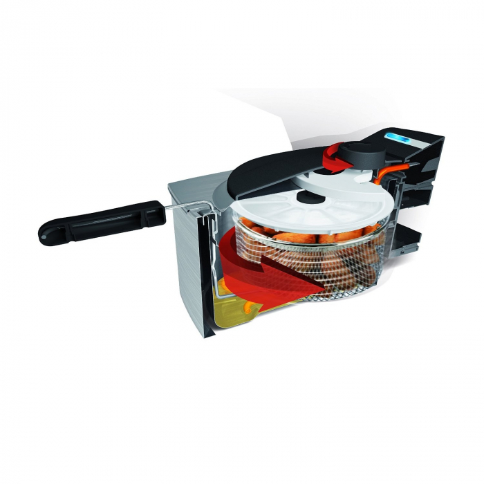 Friteusa Taurus Professional Spin, 2.5 l, 2100 W, Centrifugare, Inox [2]