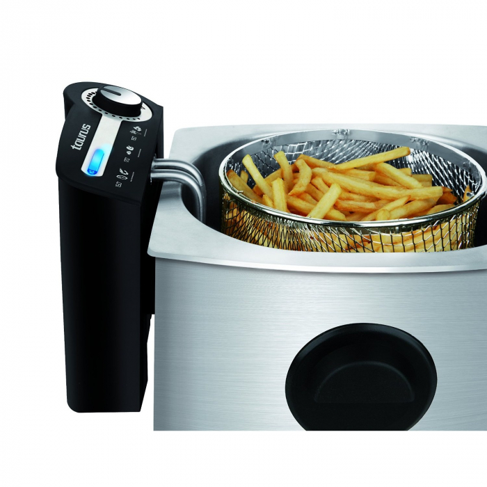 Friteusa Taurus Professional Spin, 2.5 l, 2100 W, Centrifugare, Inox [8]