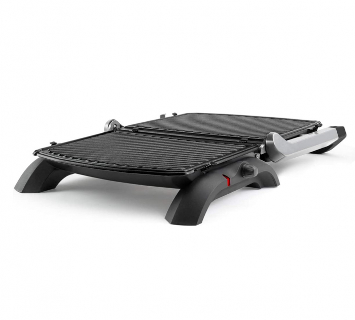 Gratar electric Taurus Grill & Co Plus, 1800W, Placi detasabile, Deschidere la 180º, Led, Negru [3]