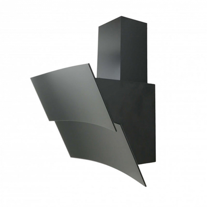 Hota Decorativa Tornado Blaze Touch Free 1100 (60) LED, 1 motor Turbo, latime 60 cm, 4 viteze, absorbtie 1100 m3/ora, filtru anti-grasimi aluminiu 5 straturi, Negru/Sticla [6]