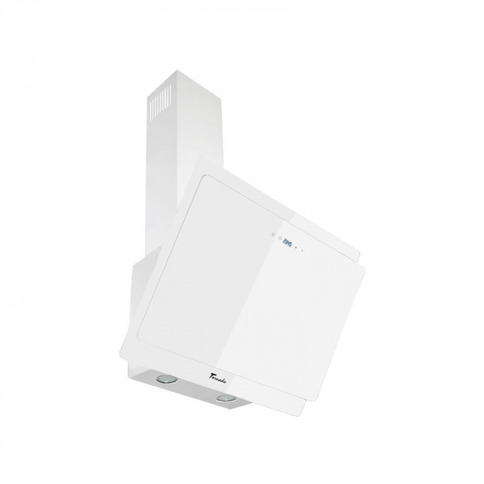 Hota Decorativa Tornado Notos 1200 (90), 1 motor, latime 90 cm, 4 viteze, absorbtie 1200 m3/ora, Alb [3]