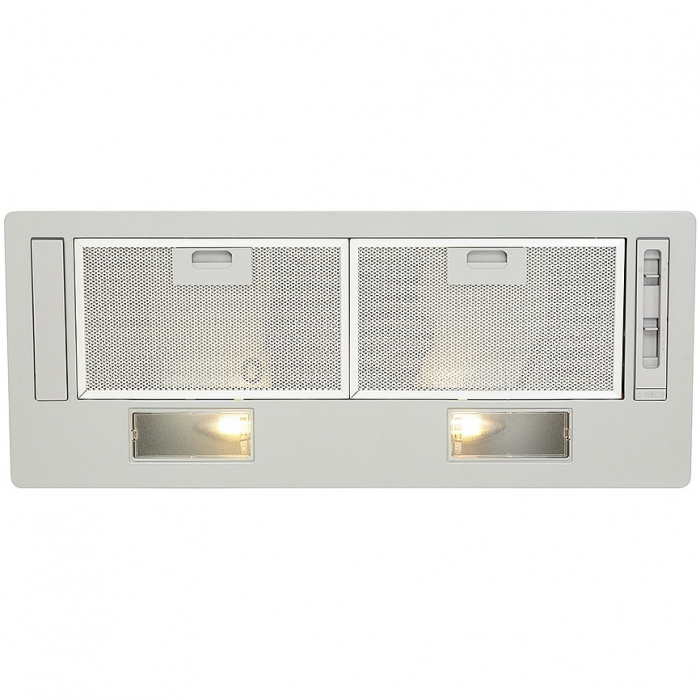 Hota incorporabila Elica ERA GR/A/72, Putere de absorbtie 220 mc/h, Sistem recirculare, Iluminare LED, Filtru de grasime, Clasa C, 72 cm, Argintiu [2]