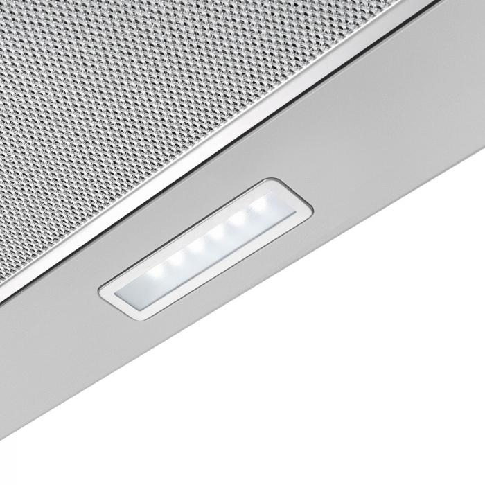 Hota incorporabila telescopica Tesla DT600AXB, 350 m3/h, Doua motoare 2x60 W, Iluminare LED 1x2 W, 60 cm Gri/Inox [2]