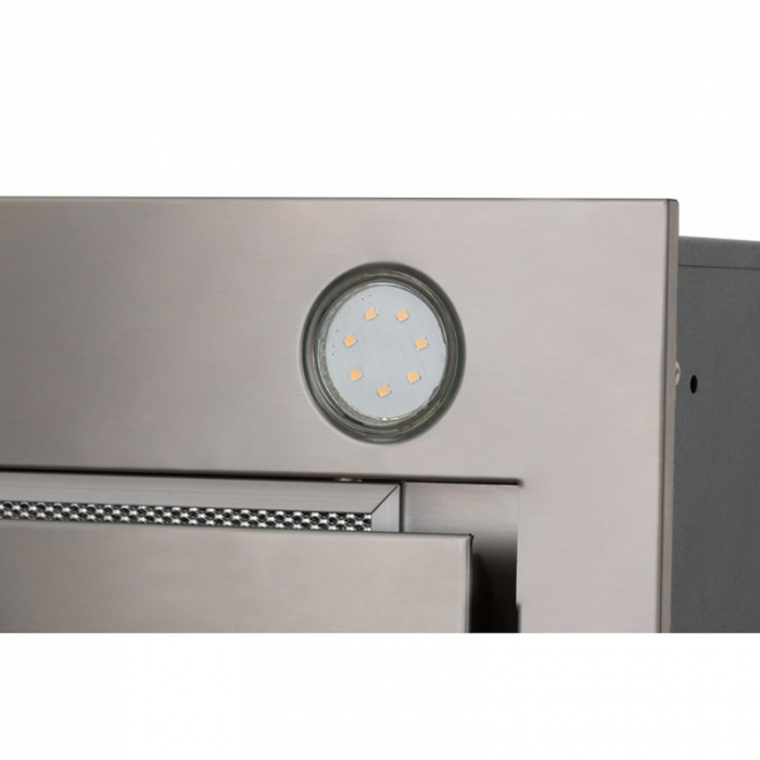 Hota Incorporabila Tornado Modul Glass 750 (60), 1 motor, latime 60 cm, 3 viteze, absorbtie 750 m3/ora, Negru [4]
