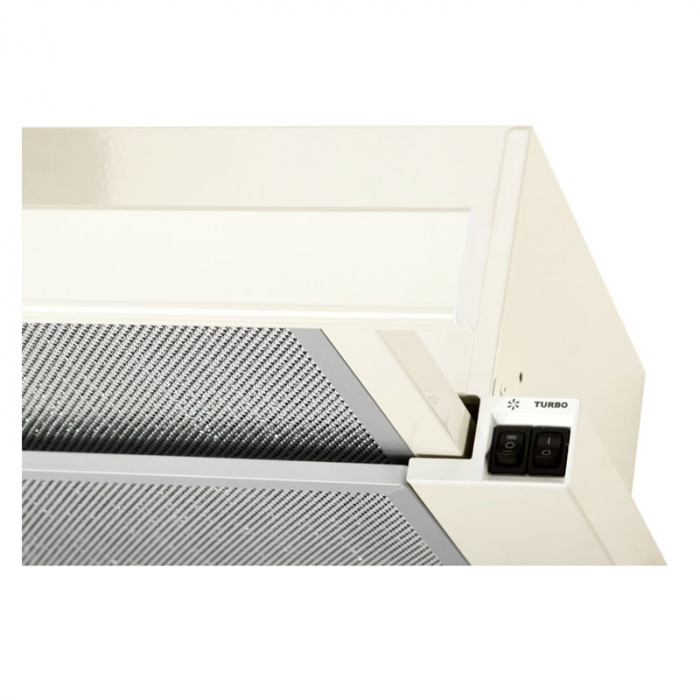 Hota Telescopica Incorporabila Tornado Storm 700 (60), 1 motor, latime 60 cm, 3 viteze, absorbtie 700 m3/ora, Bej [3]