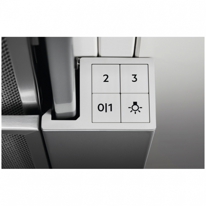 Hota telescopica incorporabila Zanussi ZFP216S, Putere de absorbtie 330 mc/h, 1 motor, 60 cm, Inox [2]