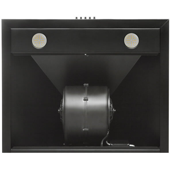 Hota tip Cupola Tornado Kent 750 (50) LED, 1 motor Turbo, latime 50 cm, 3 viteze, absorbtie 750 m3/ora, filtru anti-grasimi aluminiu 5 straturi, Negru [4]