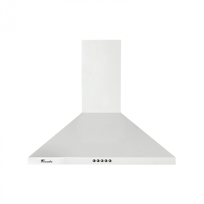 Hota tip Cupola Tornado Kent 750 (60) LED, 1 motor Turbo, latime 60 cm, 3 viteze, absorbtie 750 m3/ora, filtru anti-grasimi aluminiu 5 straturi, Alb [2]