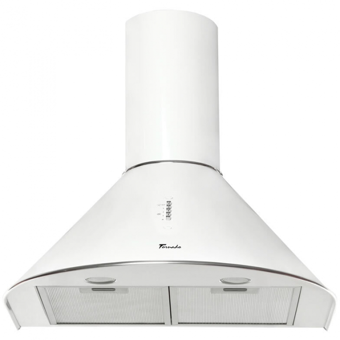 Hota tip Cupola Tornado Violla 750 (50) LED, 1 motor Turbo, latime 50 cm, 3 viteze, absorbtie 750 m3/ora, filtru anti-grasimi aluminiu 5 straturi, Alb [4]