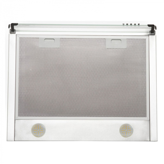 Hota traditionala Tornado Bona 10 (50) LED, 1 motor, latime 50 cm, absorbtie 380 m3/ora, filtru anti-grasimi aluminiu 5 straturi, Inox [3]