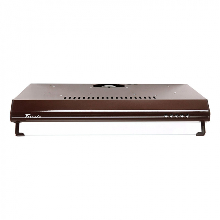 Hota traditionala Tornado Bona 10 (60) LED, 1 motor, latime 60 cm, absorbtie 380 m3/ora, filtru anti-grasimi aluminiu 5 straturi, Maro [2]