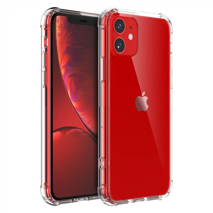 Husa pentru iPhone 11, Techsuit Clear Silicone [2]