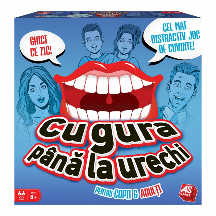 Joc AS Games - Cu gura pana la urechi pentru copii si adulti [2]