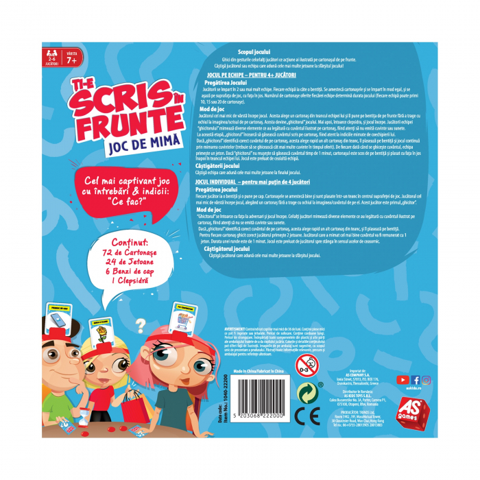 Joc AS Games - Ti-e scris in frunte, Mima [4]