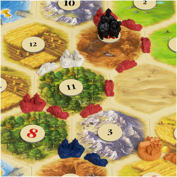 Joc de societate Kosmos Catan, Jocul de baza [5]