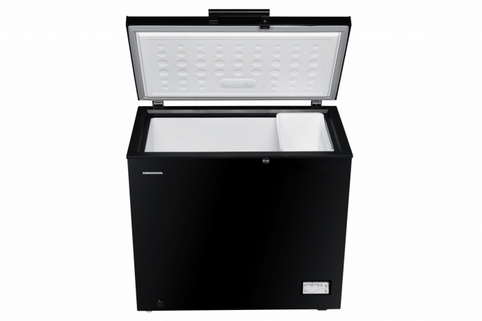 Lada frigorifica Heinner HCF-205NHBKE++, 198 l, Clasa E, Compresor inverter, Control electronic, Display waterproof, Negru [3]