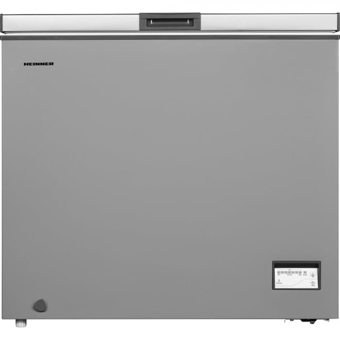 Lada frigorifica Heinner HCF-205NHSF+, 200 l, Clasa F, Control elecronic, Waterproof Display, Gri [1]