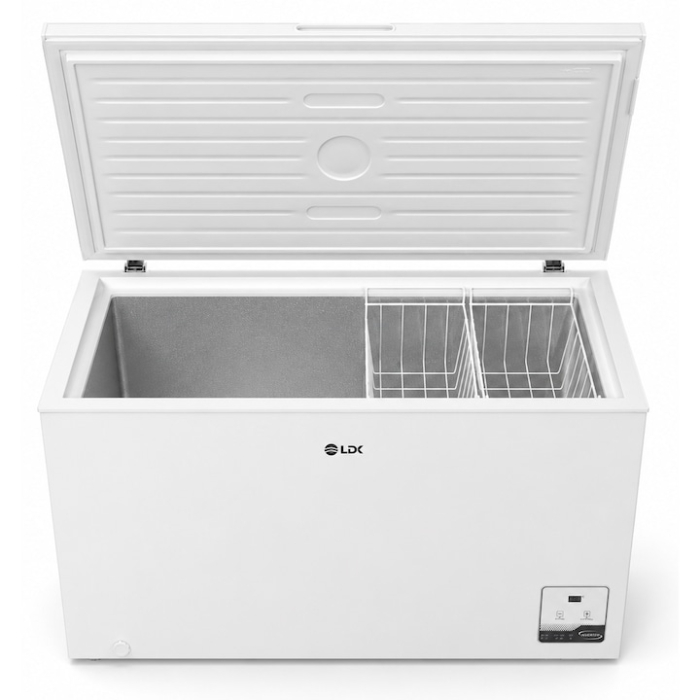 Lada frigorifica LDK BD-225W, Clasa E, Capacitate 254 l, Display, Congelare rapida, Termostat ajustabil, Inverter, Functie frigider, Alb [3]