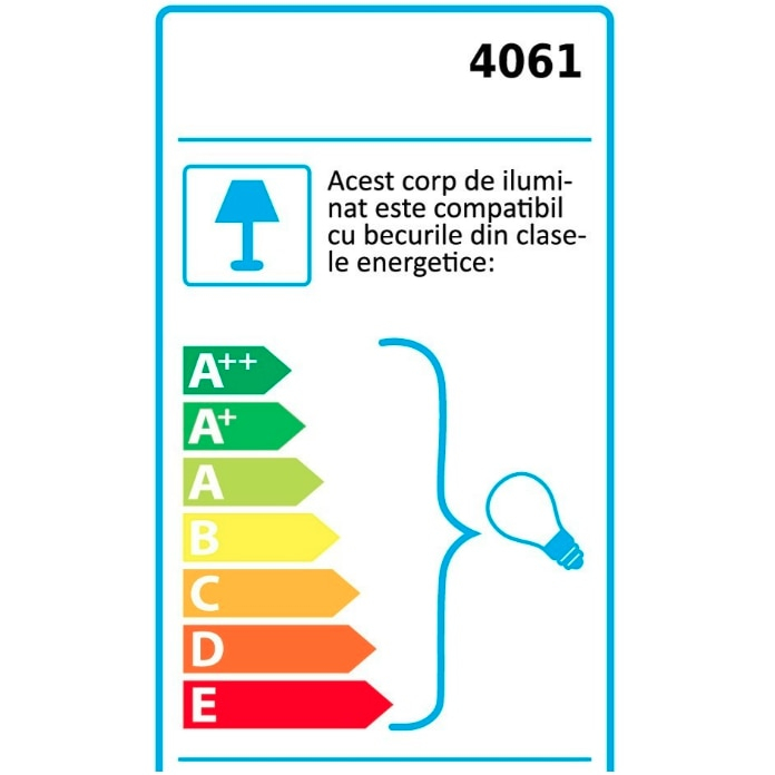 Lampa de podea Platinet PFLF066W , E27 si E14 , 180cm , metal si plastic , alba [5]
