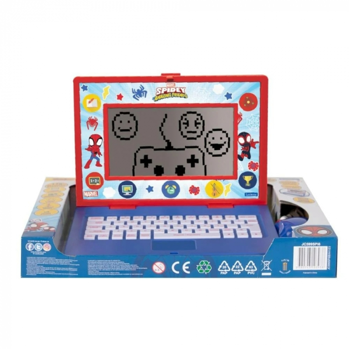 Laptop educational Lexibook, Spidey, 170 de activitati, versiunea 2024 [3]