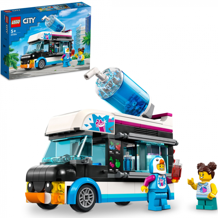 LEGO® City - Camioneta-pinguin cu granita 60384, 194 piese [2]