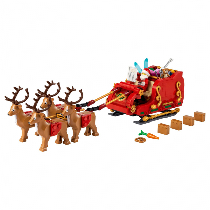 LEGO® Icons Creator Expert - Sania lui Mos Craciun 40499, 343 piese [2]