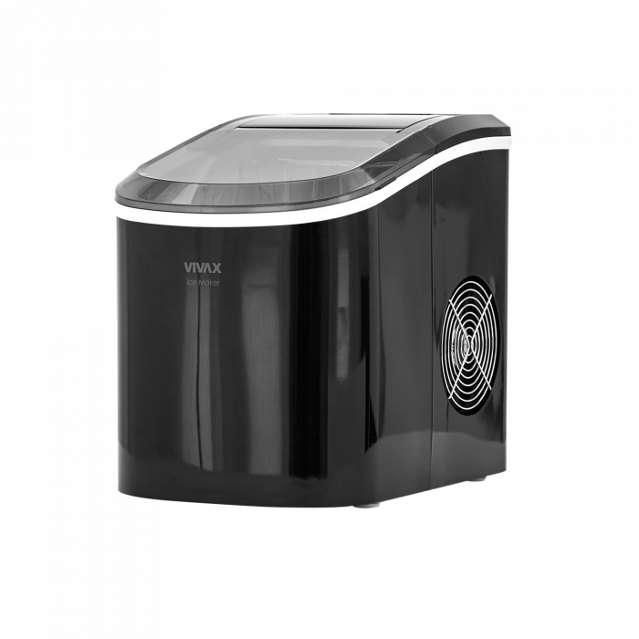Masina de facut gheata VIVAX IM-123B Portabila, productie gheata 12 kg/24h, capacitate 2.4 l, 2 dimensiuni cuburi de gheata, negru [6]