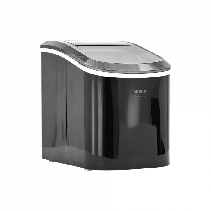 Masina de facut gheata VIVAX IM-123B Portabila, productie gheata 12 kg/24h, capacitate 2.4 l, 2 dimensiuni cuburi de gheata, negru [5]