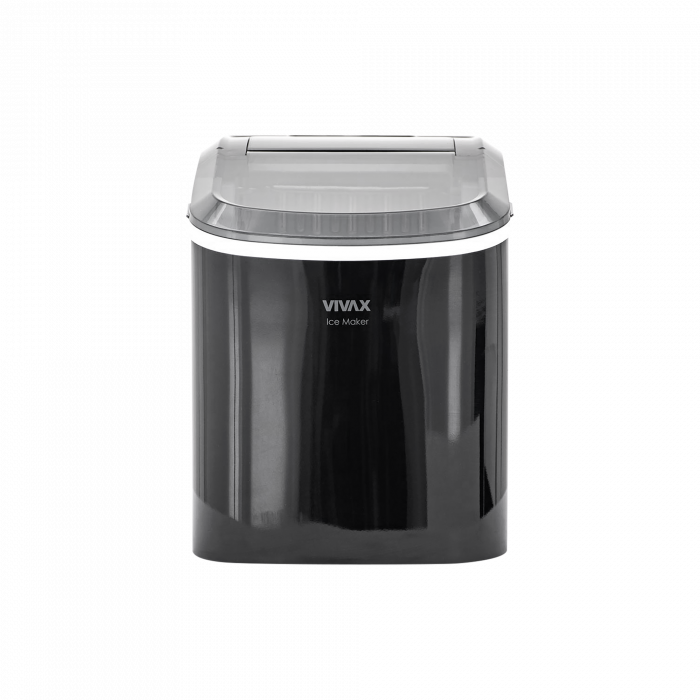 Masina de facut gheata VIVAX IM-123B Portabila, productie gheata 12 kg/24h, capacitate 2.4 l, 2 dimensiuni cuburi de gheata, negru [4]