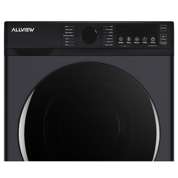 Masina de spalat rufe Allview Sensy 800, 8 KG, Motor Inverter, Super SLIM, Gri [4]