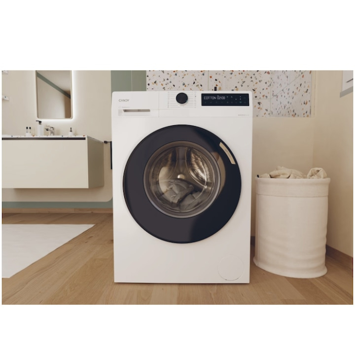 Masina de spalat rufe Candy BR 48B6-S, clasa energetica A-10%, 8 kg, 1400 rpm, Motor Inverter, ProActive Wash, conectivitate WiFi/ hOn app, Soft Drum, Clean Shield, alba [8]