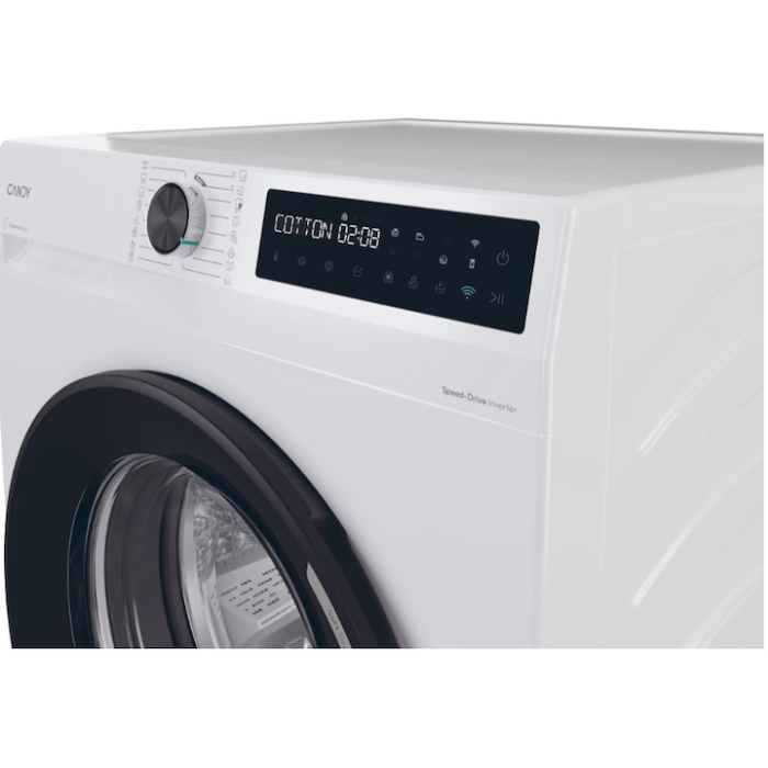 Masina de spalat rufe Candy BR 48B6-S, clasa energetica A-10%, 8 kg, 1400 rpm, Motor Inverter, ProActive Wash, conectivitate WiFi/ hOn app, Soft Drum, Clean Shield, alba [4]