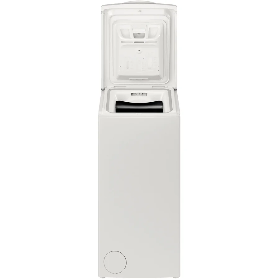 Masina de spalat rufe cu incarcare verticala Indesit BTWL60400EE/N, 6 kg, 1000 RPM, Clasa C, Display LED, Turn&Go, Alb [3]