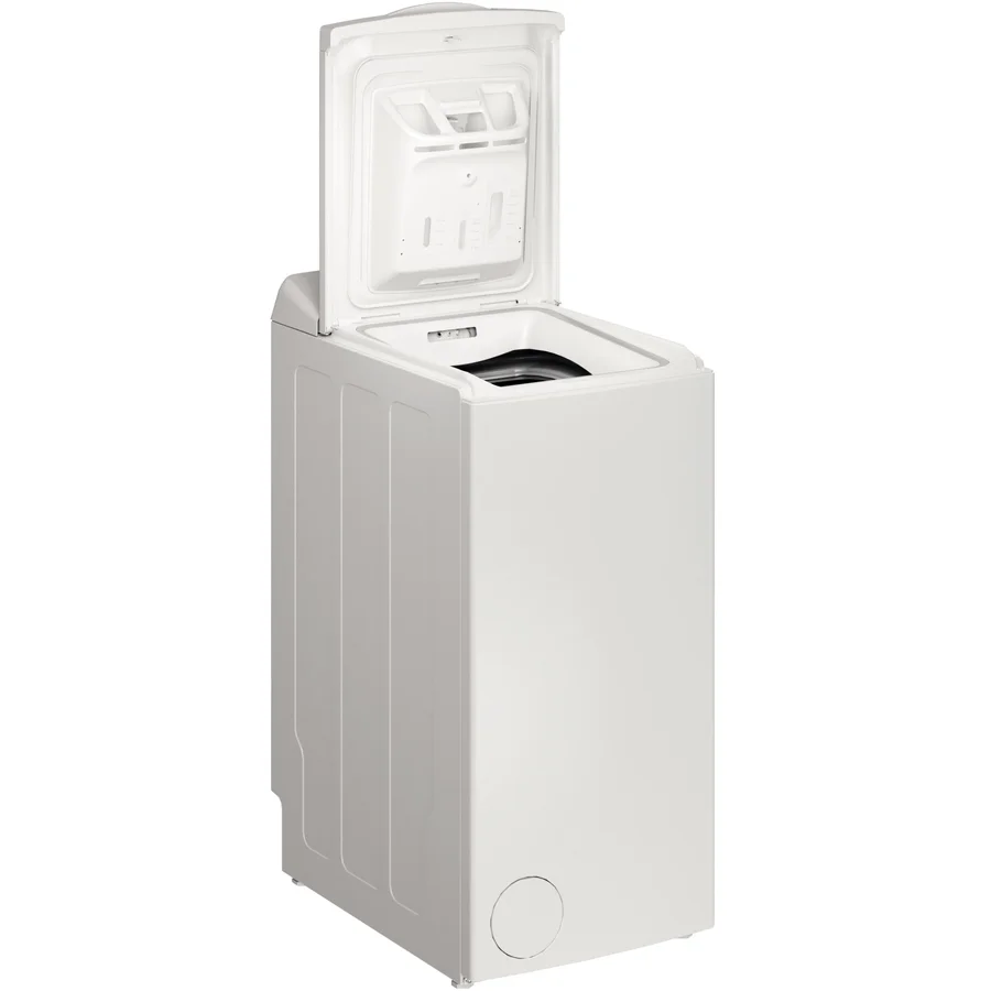 Masina de spalat rufe cu incarcare verticala Indesit BTWL60400EE/N, 6 kg, 1000 RPM, Clasa C, Display LED, Turn&Go, Alb [4]