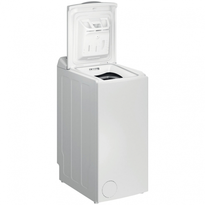 Masina de spalat rufe cu incarcare verticala Indesit BTWS72200EU/N, 7 kg, 1200 rpm, Clasa E, Turn&Go, Display digital, Alb [4]