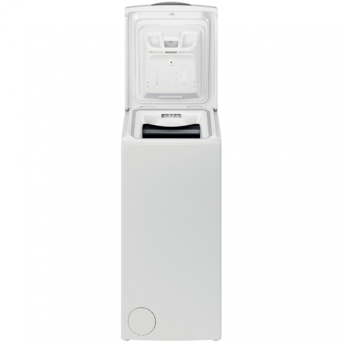 Masina de spalat rufe cu incarcare verticala Indesit BTWS72200EU/N, 7 kg, 1200 rpm, Clasa E, Turn&Go, Display digital, Alb [3]