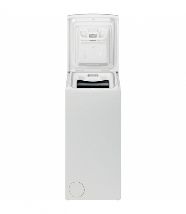 Masina de spalat rufe cu incarcare verticala Whirlpool TDLR 6040L EU/N, Clasa C, Capacitate 6 Kg, 1000 rpm, 6th Sense, Alb [3]