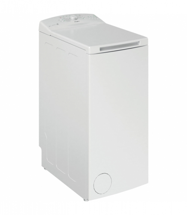 Masina de spalat rufe cu incarcare verticala Whirlpool TDLR 6040L EU/N, Clasa C, Capacitate 6 Kg, 1000 rpm, 6th Sense, Alb [2]