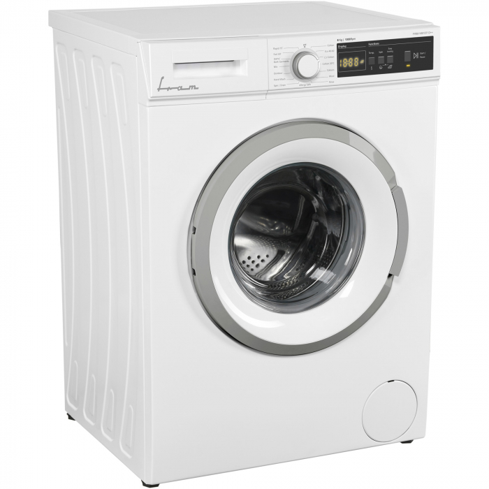 Masina de spalat rufe Fram FWM-V6010T1D++, 6 kg, 1000 rpm, Clasa D, Display LED, Anti-sifonare, Eco-Logic, Alb [2]