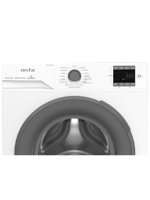 Masina de spalat rufe frontala Arctic, APLM1WFSU19210WG, 9 kg, 1200 rpm, Clasa A, Alb [5]