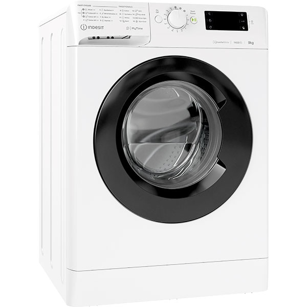 Masina de spalat rufe frontala INDESIT MTWE91483WKEE, 9 kg, 1400rpm, Clasa D, alb [2]