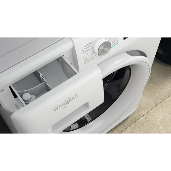 Masina de spalat rufe frontala WHIRLPOOL FFB 8258 WV EE, 6th Sense, 8 kg, 1200rpm, Clasa B, alb [8]