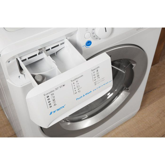 Masina de spalat rufe Indesit BWE 71253X WSSS EU, 7 kg, 1200 rpm, Clasa A+++, Alb - RESIGILAT [2]