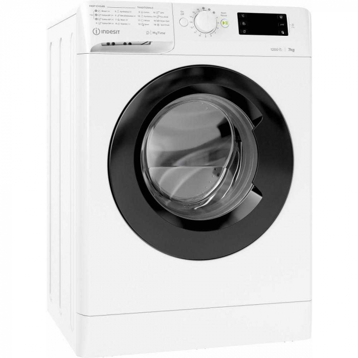 Masina de spalat rufe Indesit MTWE 71252 WK EE, 1200 RPM, 7 kg, Clasa E, Alb [2]